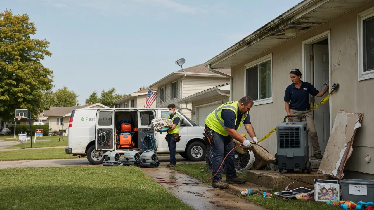 Water Damage Restoration in Newington, GA near me